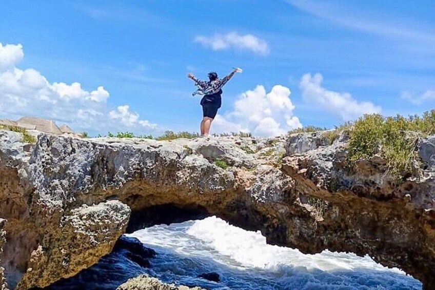 Cozumel in a Buggy Tour with Snorkeling