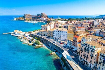 Shared Shore Excursion at Paleokastritsa Beach and Corfu Old Town