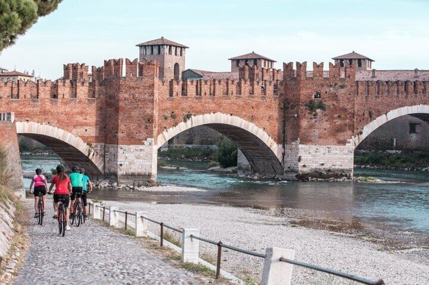 Explore Verona's History by Bike (Self Guided Tour)