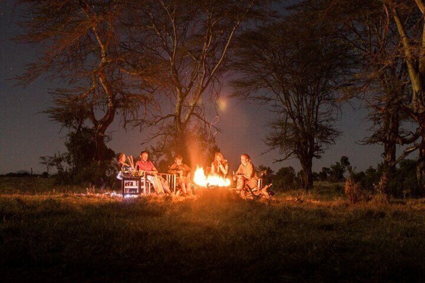 Private Guided Night Drive at Ol Pejeta Conservancy