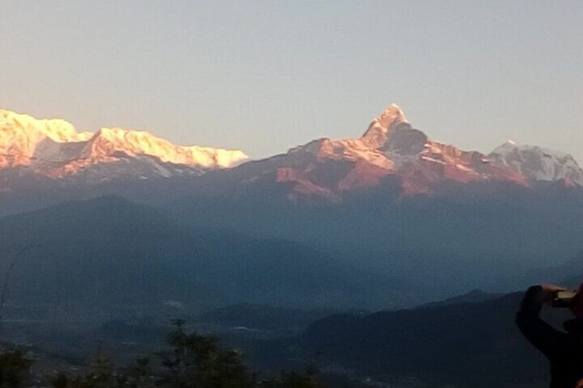 Pokhara Group Joining Sarangkot Sunrise Himalayas Tour