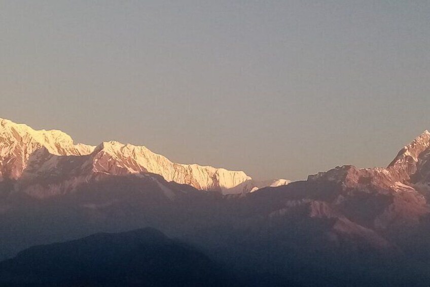 Pokhara Group Joining Sarangkot Sunrise Himalayas Tour