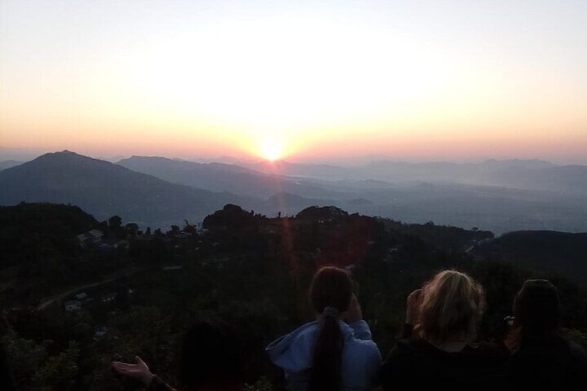 Pokhara Group Joining Sarangkot Sunrise Himalayas Tour