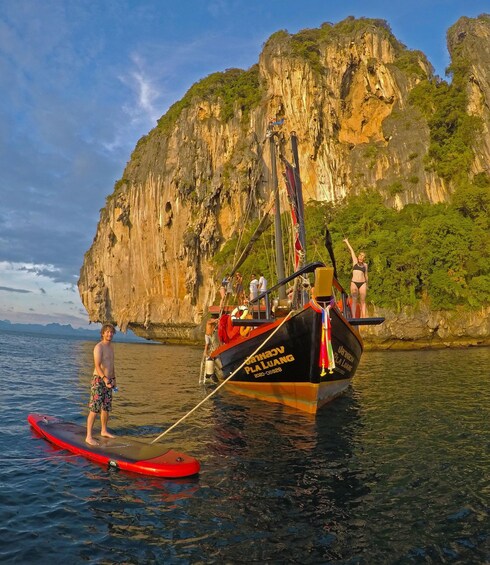 Picture 5 for Activity Krabi: 4-Islands Sunset Cruise with Bioluminescent Snorkel