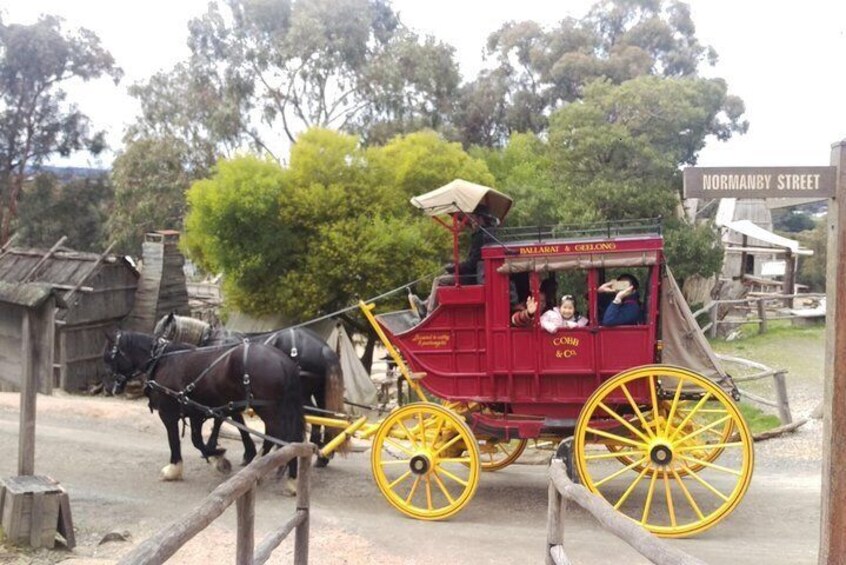 Ballarat Gold Fields - Sovereign Hill & Winery Tour