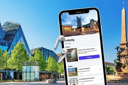 Leipzig English Self-Guided Audio Tour with Quizzes on your Phone