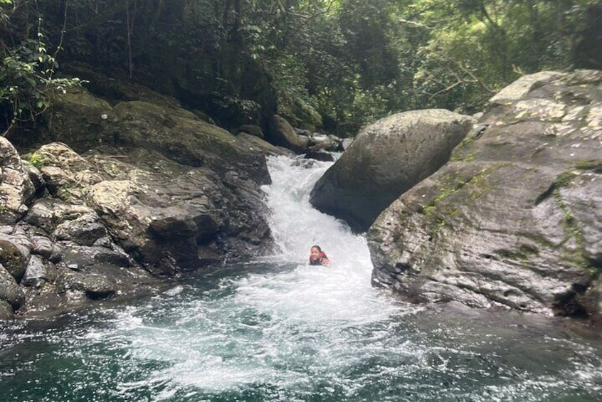 Natural waterfall