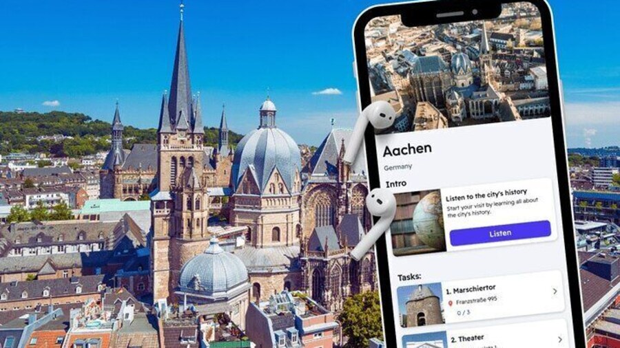 Aachen English Self Guided Audio Tour on your Phone