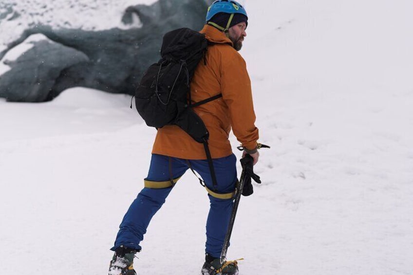 Private Glacier Hike On Location Sólheimajökull