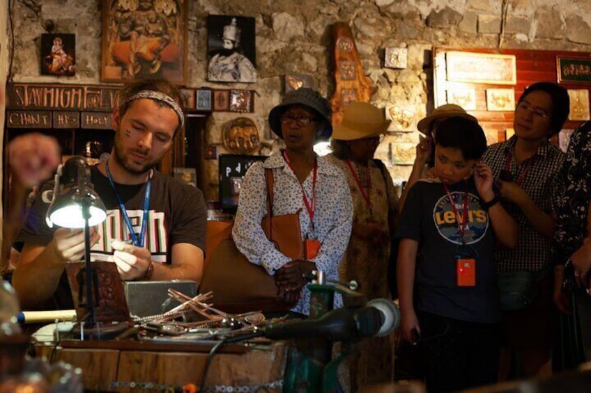 Traditional Coppersmith Craft Presentation in Mostar