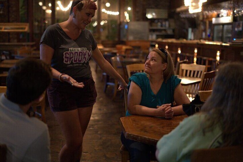 At the most haunted bar in Pensacola every shadow has a story... and every corner, a ghostly whisper. 