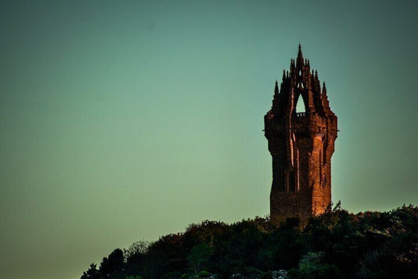 Drive by the famous Wallace Monument! 