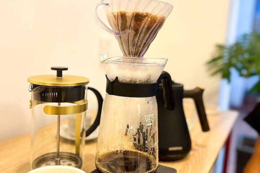 Learn to prepare Colombian coffee Class and history