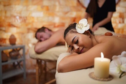 Couples Hot Stone Massage and Halotherapy in Las Vegas