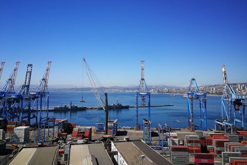 From Santiago, visit Valparaíso and Viña del Mar in small groups.