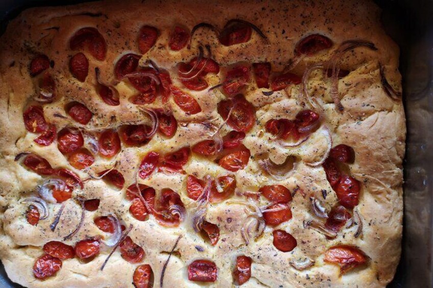 Focaccia and Dessert Cooking Class