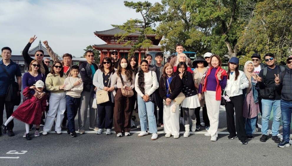 From Osaka/Kyoto: Kyoto & Nara Day Trip with Japanese Lunch