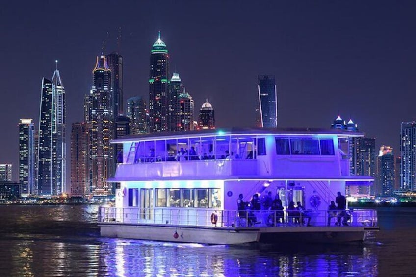 Premium Dinner Cruise at Dubai Marina