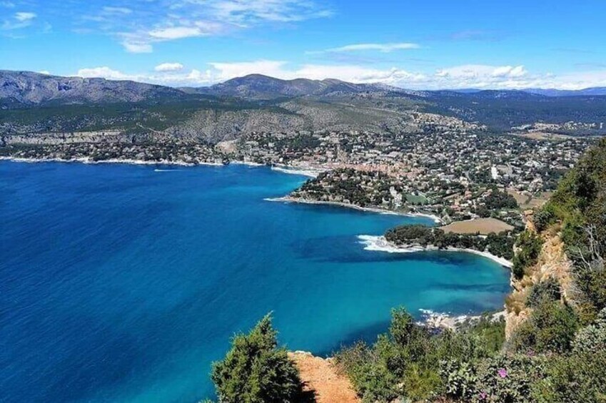 Cap Canaille Panoramic view