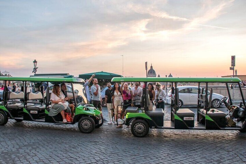 Golf Cart Tour in Rome