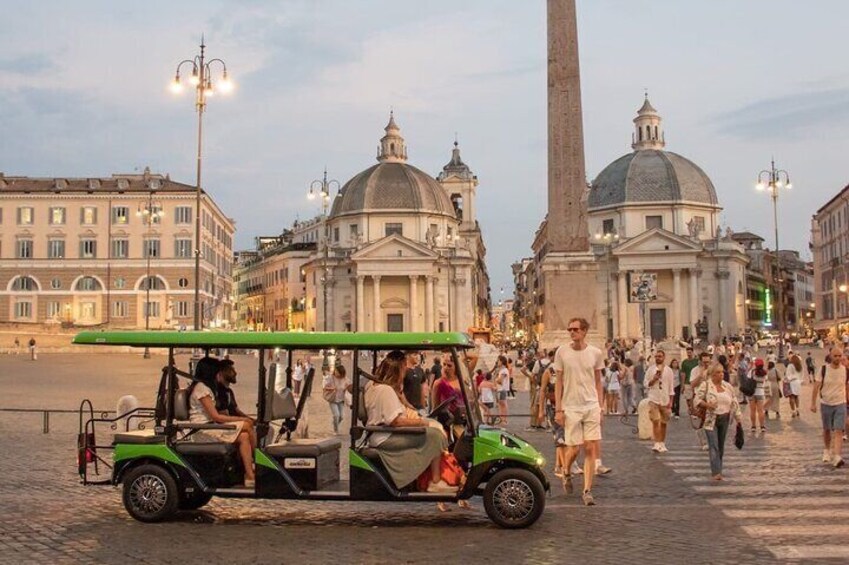 Golf Cart Tour in Rome