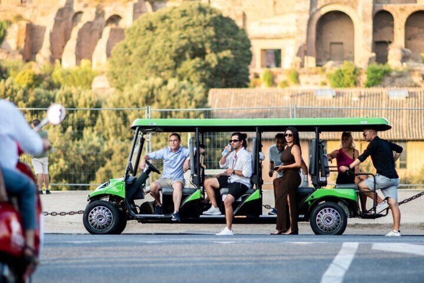 Golf Cart Tour in Rome