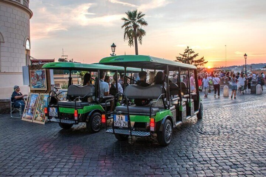 Golf Cart Tour in Rome