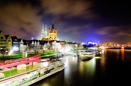 Rhine River Christmas Afternoon Cruise in Cologne