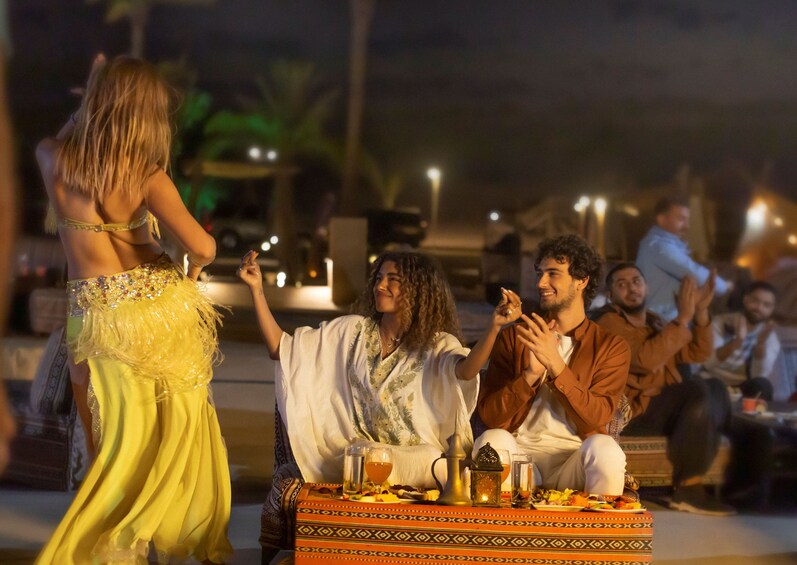 Dubai Caravanserai Desert Dinner with 5-Star BBQ Buffet & Shows