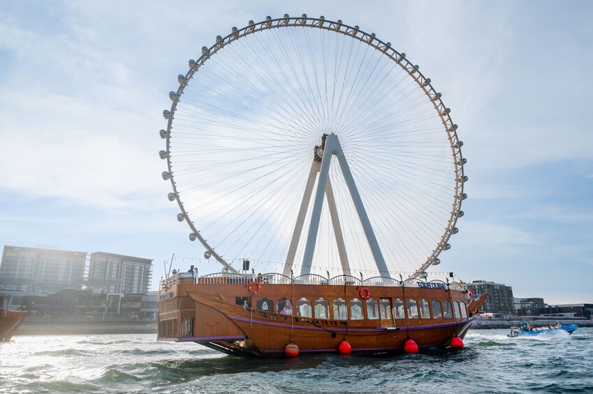 Dubai Marina Sightseeing Cruise With Ain Dubai View