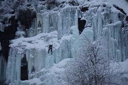 Korouoma- loop hiking to the magical frozen waterfalls