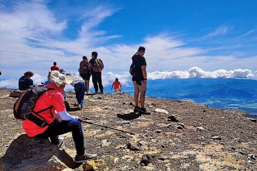 Top of Santa Ana Volcano!