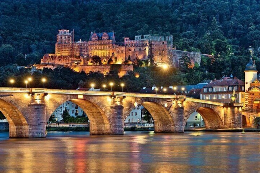 From Frankfurt: Magnificent Heidelberg, Mannheim Christmas Market