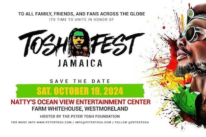 Ganjactivist.com: Tosh Fest 3-day all-inclusive Jamaica package.