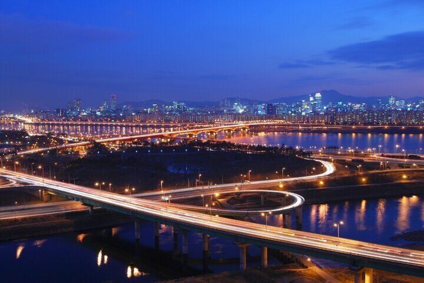 Half Day Panoramic Night view Tour from Seoul