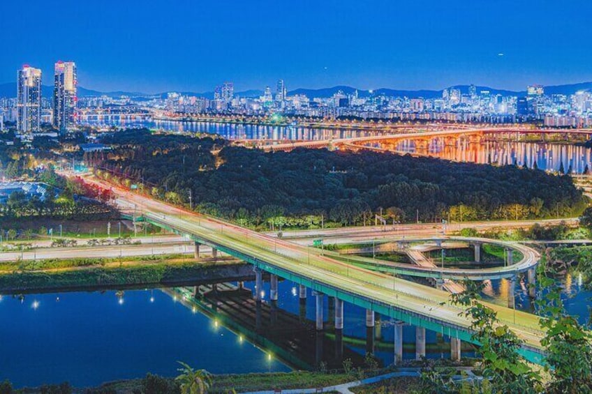 Half Day Panoramic Night view Tour from Seoul