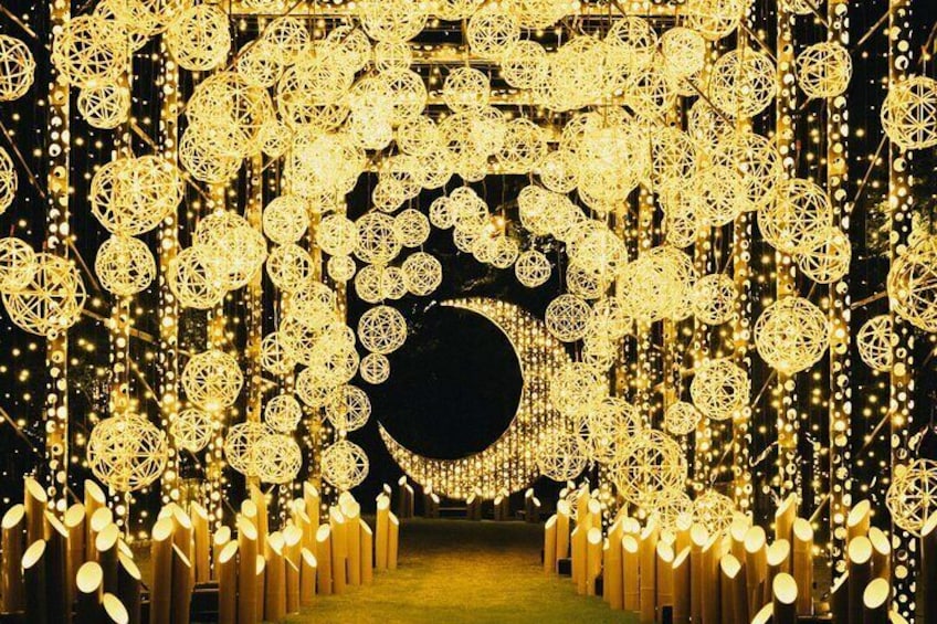 Princess Kaguya's Glowing Garden Pass in Sakuramachi Kumamoto