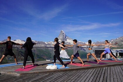 Mountain Yoga - 1.5 Hours Zermatt