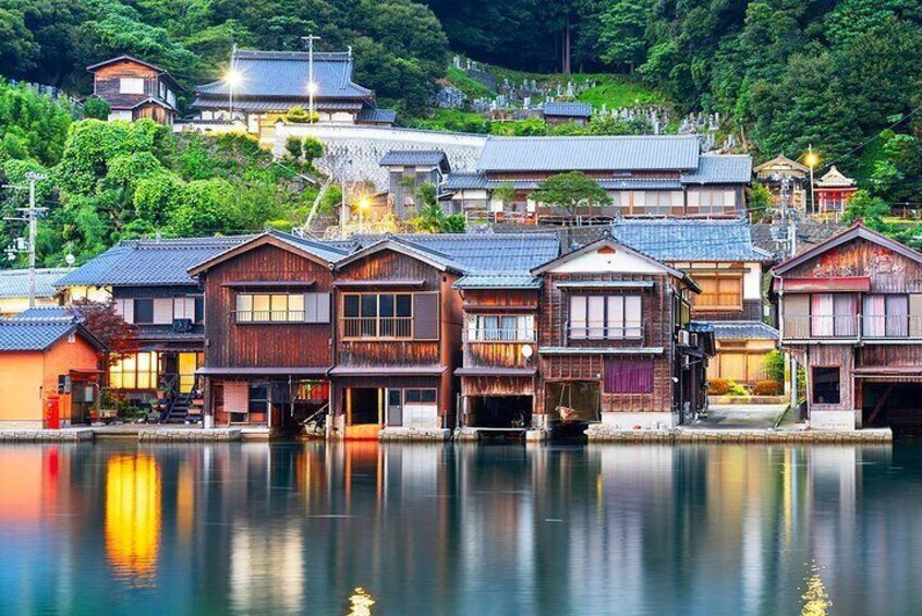 Kyoto's coast Amanohashidate and Ine Boathouse Full-Day Tour