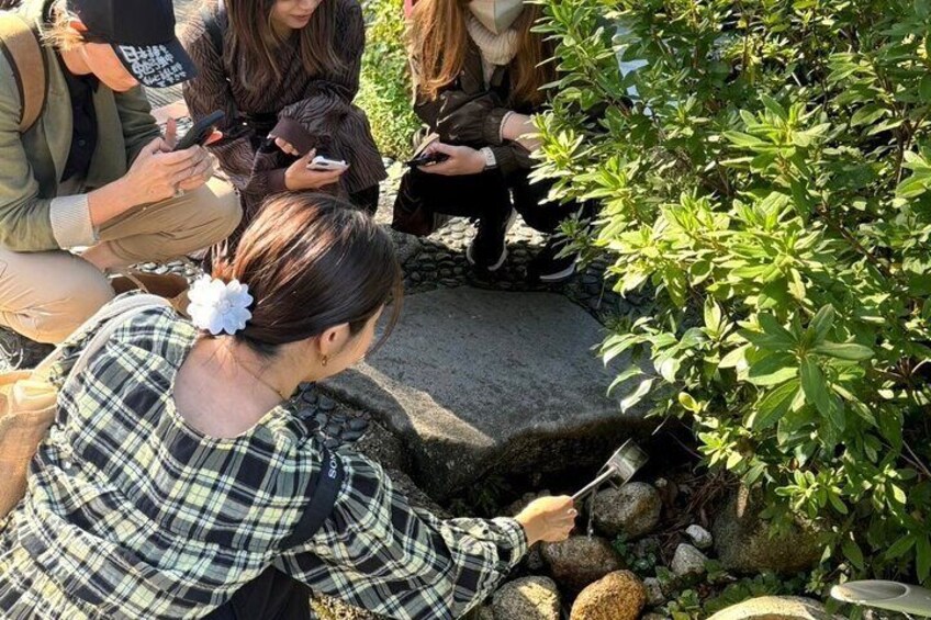 Japanese garden isn't just for looking -It's also about enjoying the soothing sound of water. Let's discover Japan's unique charms together.