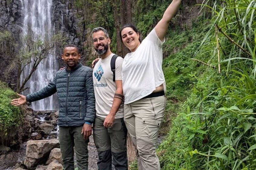 Bodaboda Experience to Materuni Waterfall and Coffee Tour 