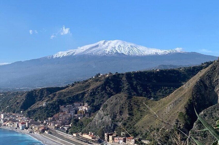 Etna Volcano and Taormina tour & free tour of Messina from Messina