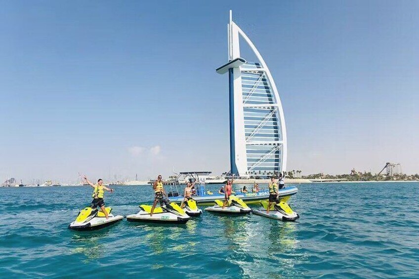 Dubai Jetski: Burj Al Arab, Atlantis the Royal, Atlantis & Palm