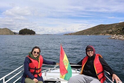 From La Paz: Tiwanaku and Lake Titicaca two day trip