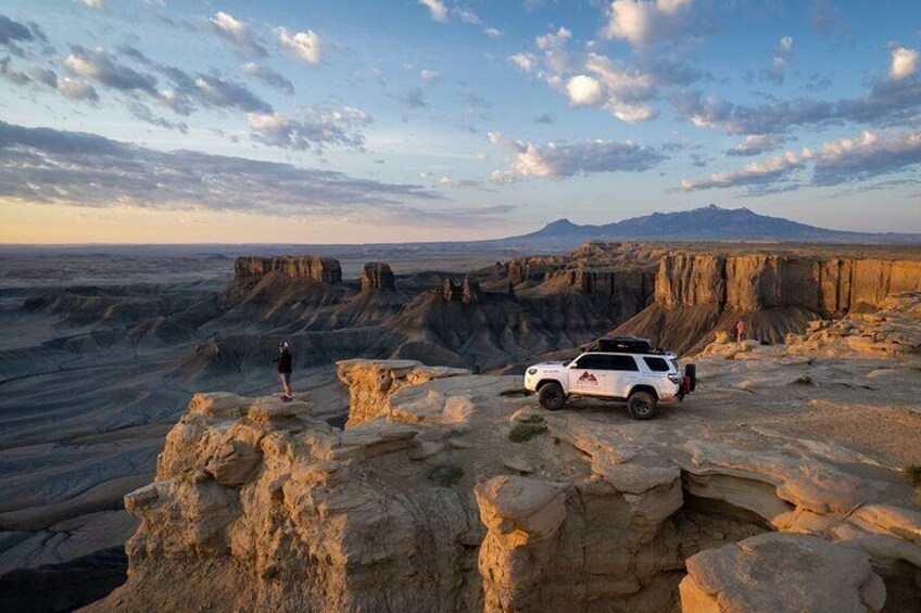 Moonscape Overlook and Factory Butte Offroad Tour