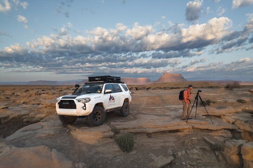 Moonscape Overlook and Factory Butte Offroad Tour