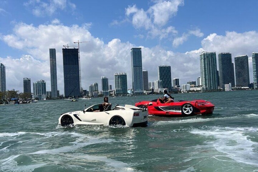 Miami Beach Jetcars and Free Boat Ride