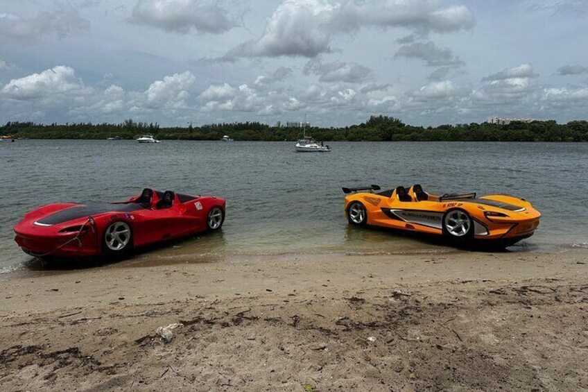 Miami Beach Jetcars and Free Boat Ride