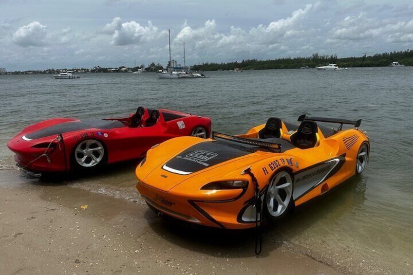 Miami Beach Jetcars and Free Boat Ride
