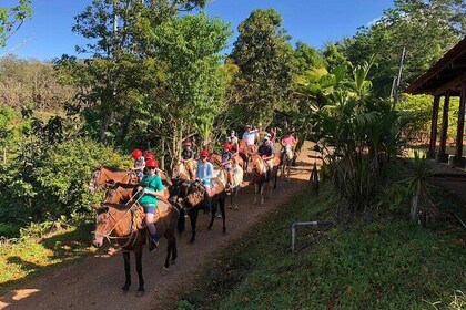 Horseback Riding in Bijagual Waterfall